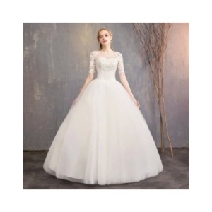 Vestido De novia De media manga, traje De princesa, ilusión, hecho a medida, barato, novedad De 2023 Vestido De novia De media manga, traje De princesa, ilusión, hecho a medida, barato, novedad De 2023