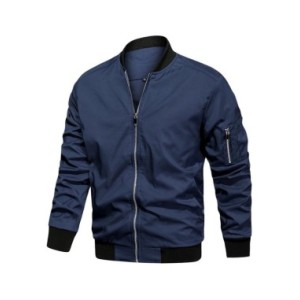 Chaqueta Bomber ligera de otoño para hombre, abrigo de béisbol de trabajo universitario de vuelo informal, talla de EE. UU., Pri Chaqueta Bomber ligera de otoño para hombre, abrigo de béisbol de trabajo universitario de vuelo informal, talla de EE. UU., Pri