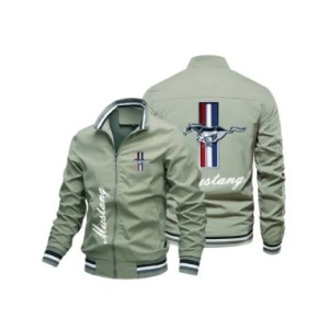 Chaqueta de béisbol con estampado de marca para hombre, chaqueta de Aviador informal de cuello redondo, chaqueta delgada de Must Chaqueta de béisbol con estampado de marca para hombre, chaqueta de Aviador informal de cuello redondo, chaqueta delgada de Must