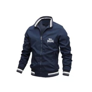 LONSDALE-Chaqueta de AVIADOR CON CUELLO levantado para hombre, chaqueta de béisbol ajustada informal, última moda de primavera, 