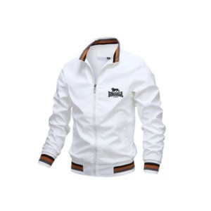 LONSDALE-Chaqueta de AVIADOR CON CUELLO levantado para hombre, chaqueta de béisbol ajustada informal, última moda de primavera,  LONSDALE-Chaqueta de AVIADOR CON CUELLO levantado para hombre, chaqueta de béisbol ajustada informal, última moda de primavera,