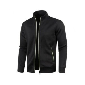 Chaqueta Bomber Premium para hombre, abrigo de invierno con cuello levantado, protección del cuello, sudadera elástica cómoda co Chaqueta Bomber Premium para hombre, abrigo de invierno con cuello levantado, protección del cuello, sudadera elástica cómoda co