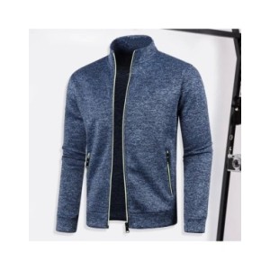 Chaqueta Bomber Premium para hombre, abrigo de invierno con cuello levantado, protección del cuello, sudadera elástica cómoda co Chaqueta Bomber Premium para hombre, abrigo de invierno con cuello levantado, protección del cuello, sudadera elástica cómoda co