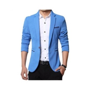 Nuevo blazer de otoño 2015 para hombre, blazer ceñido casual de moda para hombres, chaquetas de marca de diseñador para hombres