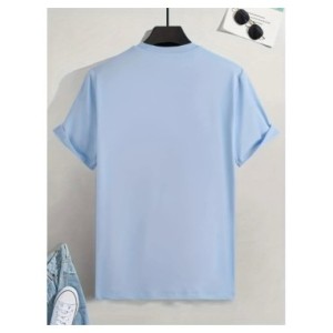 Camiseta de manga corta 100 de algodón para hombre, Camiseta holgada de París Camiseta de manga corta 100 de algodón para hombre, Camiseta holgada de París