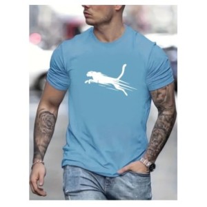 Camiseta holgada de verano para hombre, 100 algodón, estampada, Tops Camiseta holgada de verano para hombre, 100 algodón, estampada, Tops