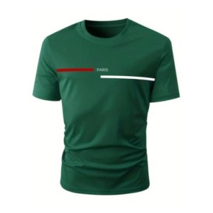 Camiseta holgada de verano para hombre, 100 algodón, estampada, Tops Camiseta holgada de verano para hombre, 100 algodón, estampada, Tops