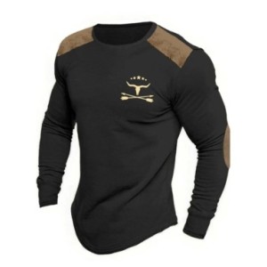 Camiseta con estampado 3D de cabeza de toro para hombre, diseño Retro, informal, Simple, moderno, calle al aire libre, ejercicio Camiseta con estampado 3D de cabeza de toro para hombre, diseño Retro, informal, Simple, moderno, calle al aire libre, ejercicio