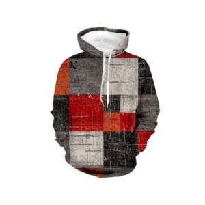 Jersey de manga larga con estampado a cuadros 3d para hombre, ropa de calle, suéter con capucha de gran tamaño, Sudadera con cap Jersey de manga larga con estampado a cuadros 3d para hombre, ropa de calle, suéter con capucha de gran tamaño, Sudadera con cap