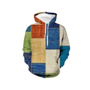 Jersey de manga larga con estampado a cuadros 3d para hombre, ropa de calle, suéter con capucha de gran tamaño, Sudadera con cap Jersey de manga larga con estampado a cuadros 3d para hombre, ropa de calle, suéter con capucha de gran tamaño, Sudadera con cap