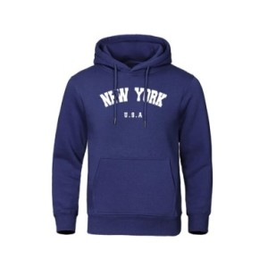 Sudadera con capucha para hombre, Jersey holgado de manga larga con estampado de la ciudad de los EE. UU., Nueva YORK, informal, Sudadera con capucha para hombre, Jersey holgado de manga larga con estampado de la ciudad de los EE. UU., Nueva YORK, informal,