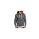 Sudadera con capucha de retales para hombre, ropa informal de lana suelta, ropa de calle cálida, Top deportivo con capucha de mo