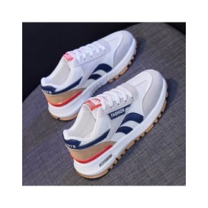 Zapatillas de deporte para Mujer, zapatos deportivos informales a la moda, con cordones, de malla transpirable, para correr, 36- Zapatillas de deporte para Mujer, zapatos deportivos informales a la moda, con cordones, de malla transpirable, para correr, 36-