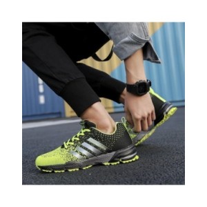 Zapatillas de correr clásicas transpirables para hombre, zapatos de malla cómodos y ligeros para exteriores, zapatillas sin cord Zapatillas de correr clásicas transpirables para hombre, zapatos de malla cómodos y ligeros para exteriores, zapatillas sin cord