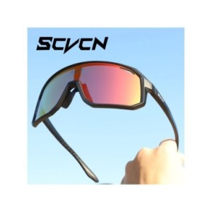SCVCN gafas de sol de ciclismo para hombre y mujer, lentes de conducción para bicicleta de montaña y carretera, para deportes al SCVCN gafas de sol de ciclismo para hombre y mujer, lentes de conducción para bicicleta de montaña y carretera, para deportes al