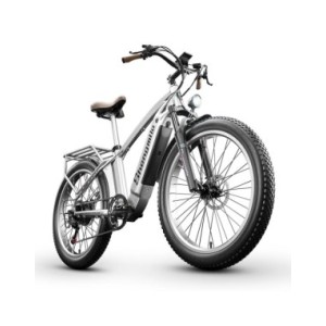 Shengmilo MX04 Bicicleta Eléctrica 1000W Bafang Fat Bike Potente Bicicleta Electrica Montañade 48V15AH Batería de Litio Extraíbl