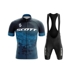 SCOTT-Conjunto de Maillot y pantalones cortos para ciclismo, traje de manga corta para bicicleta, 2024 SCOTT-Conjunto de Maillot y pantalones cortos para ciclismo, traje de manga corta para bicicleta, 2024