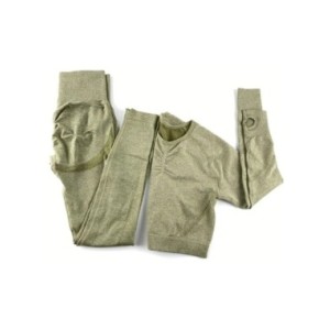 Conjunto de Yoga sin costuras para mujer, ropa deportiva de entrenamiento, Top corto de manga larga, Leggings de cintura alta, t Conjunto de Yoga sin costuras para mujer, ropa deportiva de entrenamiento, Top corto de manga larga, Leggings de cintura alta, t