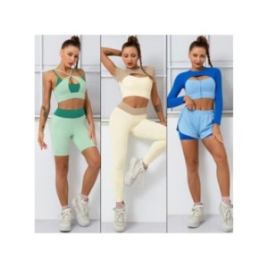Cloud Hide-Conjunto de Yoga con cremallera para mujer, ropa deportiva Sexy para gimnasio, Fitness, pantalones de Yoga, Leggings,
