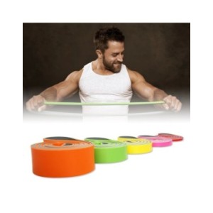 Bandas de resistencia de doble Color para ejercicios de estiramiento, banda asistida de goma Unisex, para Fitness, gimnasio Bandas de resistencia de doble Color para ejercicios de estiramiento, banda asistida de goma Unisex, para Fitness, gimnasio