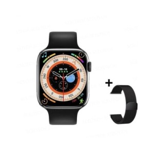 Reloj inteligente con carga inalámbrica para hombre y mujer, pulsera deportiva con Bluetooth, llamadas, personalizada, 2024