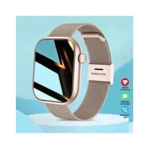 Reloj inteligente con carga inalámbrica para hombre y mujer, pulsera deportiva con Bluetooth, llamadas, personalizada, 2024