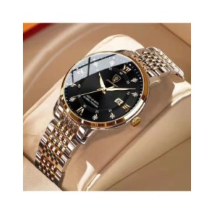 POEDAGAR-relojes de lujo de cuarzo para mujer, reloj de pulsera resistente al agua con fecha luminosa, inoxidable, regalo para n