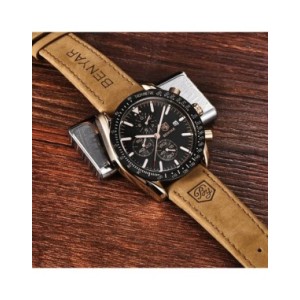 BENYAR- Relojes de marca de lujo para hombre, reloj masculino con correa de silicona, resistente al agua, de cuarzo, cronógrafo  BENYAR- Relojes de marca de lujo para hombre, reloj masculino con correa de silicona, resistente al agua, de cuarzo, cronógrafo