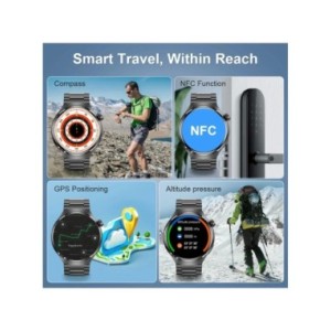 Huawei-reloj inteligente GT4 Pro para hombre, accesorio de pulsera resistente al agua IP68 con GPS, control del ritmo cardíaco,  Huawei-reloj inteligente GT4 Pro para hombre, accesorio de pulsera resistente al agua IP68 con GPS, control del ritmo cardíaco,