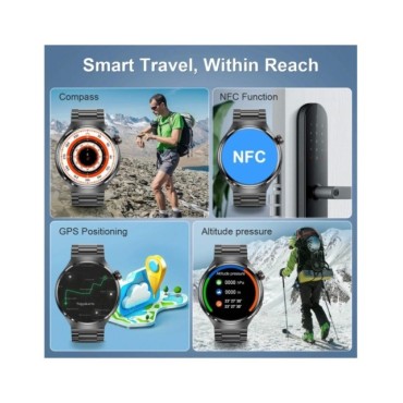 Huawei-reloj inteligente GT4 Pro para hombre, accesorio de pulsera resistente al agua IP68 con GPS, control del ritmo cardíaco, 