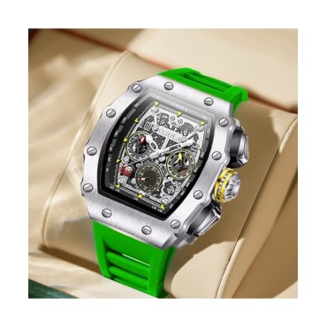 ONOLA-Reloj de pulsera de lujo para hombre, cronógrafo multifunción, deportivo, resistente al agua, luminoso, informal, de cuarz