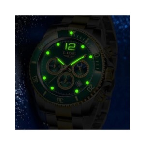 LIGE-reloj analógico de acero inoxidable para hombre, accesorio de pulsera de cuarzo resistente al agua con cronógrafo, compleme LIGE-reloj analógico de acero inoxidable para hombre, accesorio de pulsera de cuarzo resistente al agua con cronógrafo, compleme