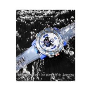 SMAEL-reloj deportivo para hombre, cronómetro analógico de cuarzo con pantalla Digital LED, resistente al agua, color verde y na SMAEL-reloj deportivo para hombre, cronómetro analógico de cuarzo con pantalla Digital LED, resistente al agua, color verde y na