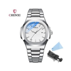 2023 Nuevos Relojes CHENXI Moda Hombres Oro Acero Inoxidable Reloj de Lujo Negocios Casual Impermeable Fecha reloj de hombre de  2023 Nuevos Relojes CHENXI Moda Hombres Oro Acero Inoxidable Reloj de Lujo Negocios Casual Impermeable Fecha reloj de hombre de