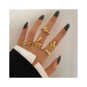 Juego de Anillos de cristal Vintage para mujer, anillo hueco geométrico de mariposa y Perla, joyería ajustable, joyería Funk Juego de Anillos de cristal Vintage para mujer, anillo hueco geométrico de mariposa y Perla, joyería ajustable, joyería Funk