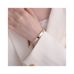 Pulseras de acero inoxidable, brazaletes para mujer, brazaletes para mujer, amor dorado, cristal, boda, regalos de joyería de lu Pulseras de acero inoxidable, brazaletes para mujer, brazaletes para mujer, amor dorado, cristal, boda, regalos de joyería de lu