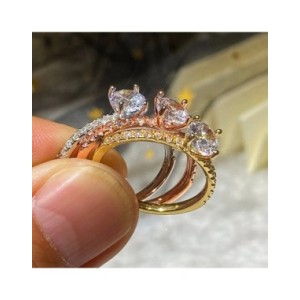 Anillo de boda clásico para mujer, de Plata de Ley 925, piedras de circonita AAA de alta clase, joyería encantadora para fiesta Anillo de boda clásico para mujer, de Plata de Ley 925, piedras de circonita AAA de alta clase, joyería encantadora para fiesta