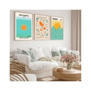 Póster abstracto con estampado de Matisse, pintura en lienzo azul, Amanecer, sol, Bauhaus, mercado de flores, arte de pared, dec Póster abstracto con estampado de Matisse, pintura en lienzo azul, Amanecer, sol, Bauhaus, mercado de flores, arte de pared, dec