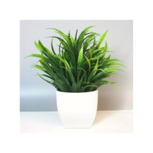 Escena de Planta Artificial en maceta para decoración del hogar, estante de escritorio, oficina, mesa, paisaje, bonsái, sala de 