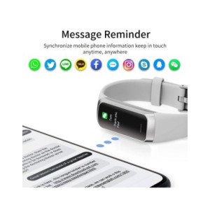 LIGE-reloj inteligente deportivo para hombre y mujer, accesorio de pulsera resistente al agua con Monitor de ritmo cardíaco y te LIGE-reloj inteligente deportivo para hombre y mujer, accesorio de pulsera resistente al agua con Monitor de ritmo cardíaco y te