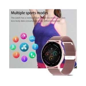 LIGE-reloj inteligente para hombre y mujer, accesorio de pulsera resistente al agua con llamadas, Bluetooth, asistente de voz, c LIGE-reloj inteligente para hombre y mujer, accesorio de pulsera resistente al agua con llamadas, Bluetooth, asistente de voz, c