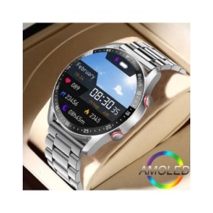 Reloj inteligente deportivo ECG + PPG para hombre, pulsera con llamadas, Bluetooth, láser, presión arterial, resistente al agua 