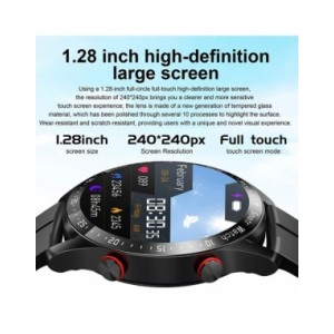 Reloj inteligente deportivo ECG + PPG para hombre, pulsera con llamadas, Bluetooth, láser, presión arterial, resistente al agua  Reloj inteligente deportivo ECG + PPG para hombre, pulsera con llamadas, Bluetooth, láser, presión arterial, resistente al agua