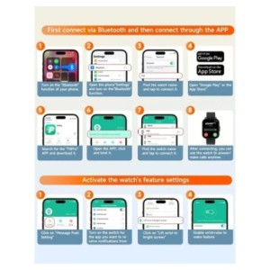 Reloj inteligente para hombre y mujer, pulsera con pantalla a Color de 2023 pulgadas, completamente táctil, esfera personalizada