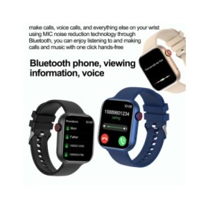 Reloj inteligente deportivo para hombre y mujer, pulsera con NFC, ECG + PPG, pantalla de 2023 pulgadas, control de ritmo cardíac