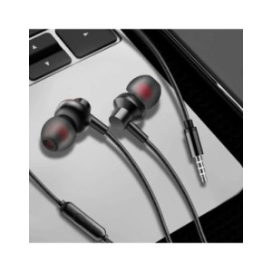 Xiaomi-auriculares metálicos Hifi con micrófono para videojuegos, audífonos intrauditivos de 3,5mm, deportivos de alta calidad, 