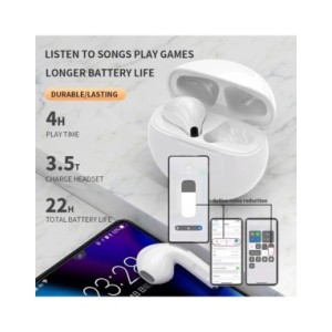 Auriculares inalámbricos Air Pro 6 TWS, por Bluetooth, miniauriculares deportivos para Xiaomi, Android, Apple, iPhone, originale