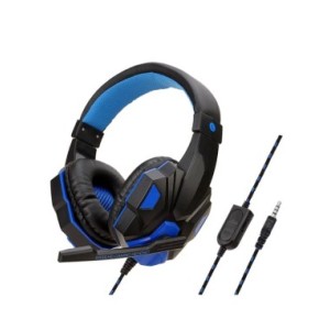 Luetooth-auriculares inalámbricos para videojuegos, audífonos con micrófono y cancelación de ruido, con cable, para teléfono móv