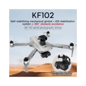 KF102 MAX Dron con cámara 4K, 2 ejes, cardán, GPS, Quadcopter, 5G, Wifi, FPV, RC, HD, 4K, helicóptero Dual RC