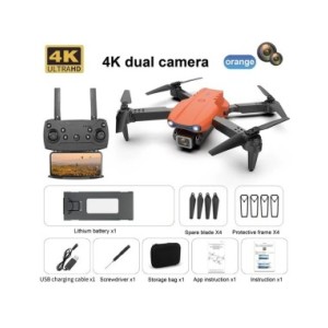 Dron profesional E99 Pro con cámara Dual 4K, cuadricóptero con WIFI, flujo óptico, evitación de obstáculos, fotografía aérea Dron profesional E99 Pro con cámara Dual 4K, cuadricóptero con WIFI, flujo óptico, evitación de obstáculos, fotografía aérea